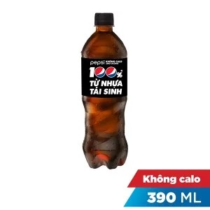 Nước ngọt Pepsi không calo chai 390ml